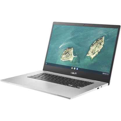 Asus Chromebook CX1500 CX1500CKA-DH01-CB 15.6" Chromebook - Full HD - Intel Celeron N4500 - 8 GB - 64 GB Flash Memory - French Keyboard - Transparent Silver CX1500CKA-DH01-CB