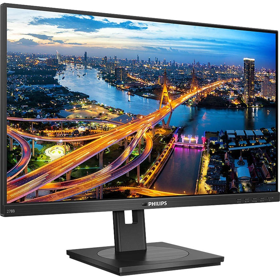 Moniteur LCD Philips 278B1 27" 4K UHD - 16:9 - Noir texturé 278B1