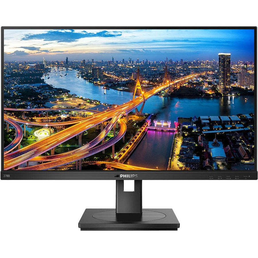 Moniteur LCD Philips 278B1 27" 4K UHD - 16:9 - Noir texturé 278B1