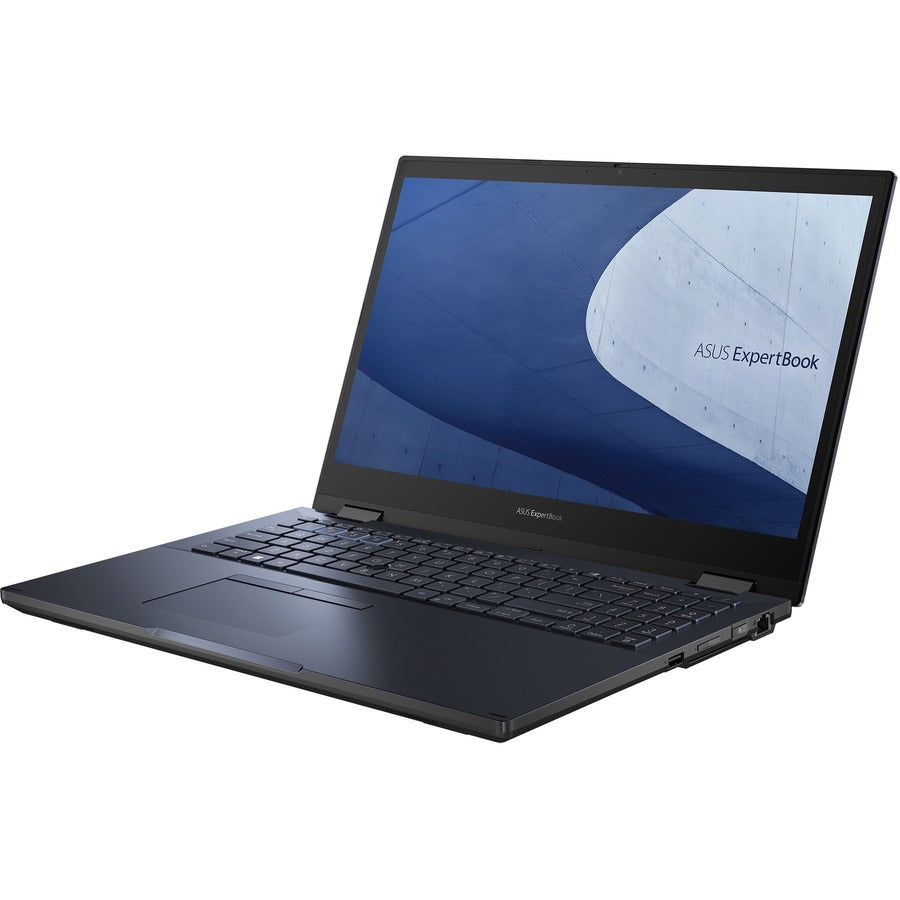 Asus ExpertBook B2 Flip B2502F B2502FBA-C73P-CA Ordinateur portable convertible 2 en 1 à écran tactile 15,6" - Full HD - Intel Core i7 12e génération i7-1260P - 16 Go - SSD 512 Go - Noir étoilé B2502FBA-C73P-CA