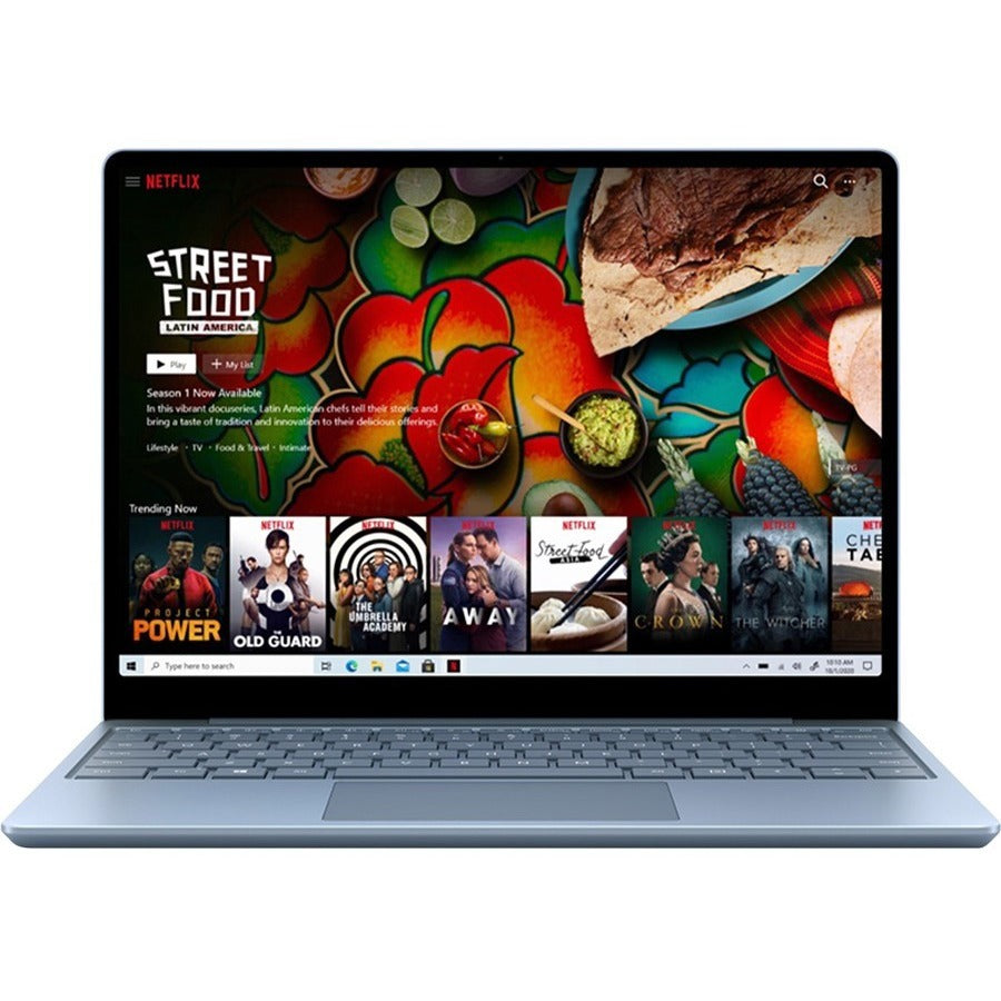 Microsoft Surface Laptop Go 12.4" Touchscreen Notebook - Intel Core i5 10th Gen i5-1035G1 - 8 GB - 128 GB SSD - Ice Blue TNU-00024