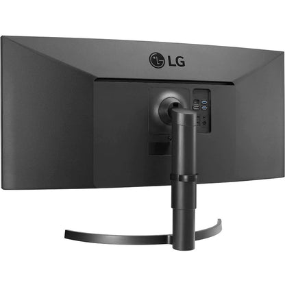 LG Ultrawide 35BN75CN-B 35" Class UW-QHD Curved Screen Gaming LCD Monitor - 21:9 - Textured Black, Black Hairline 35BN75CN-B