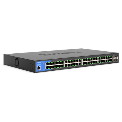 Linksys 48-Port Managed Gigabit Switch with 4 10G SFP+ Uplinks LGS352C