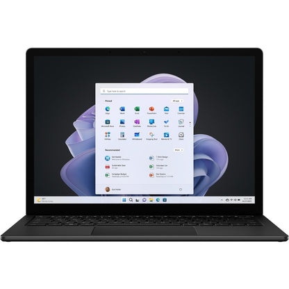 Ordinateur portable Microsoft Surface Laptop 5 13,5" à écran tactile - Intel Core i5 - Plateforme Intel Evo - 16 Go - SSD 256 Go - Clavier anglais, français - Noir mat XFK-00001