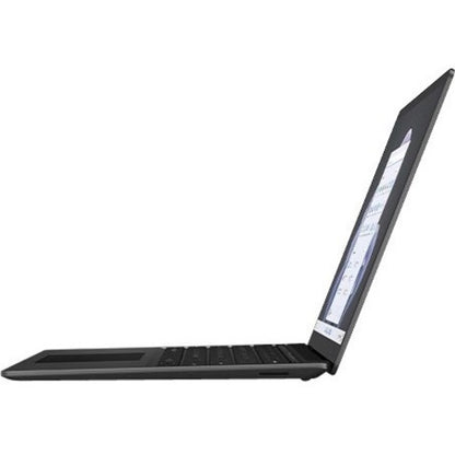 Ordinateur portable Microsoft Surface Laptop 5 13,5" à écran tactile - Intel Core i5 - Plateforme Intel Evo - 16 Go - SSD 256 Go - Clavier anglais, français - Noir mat XFK-00001