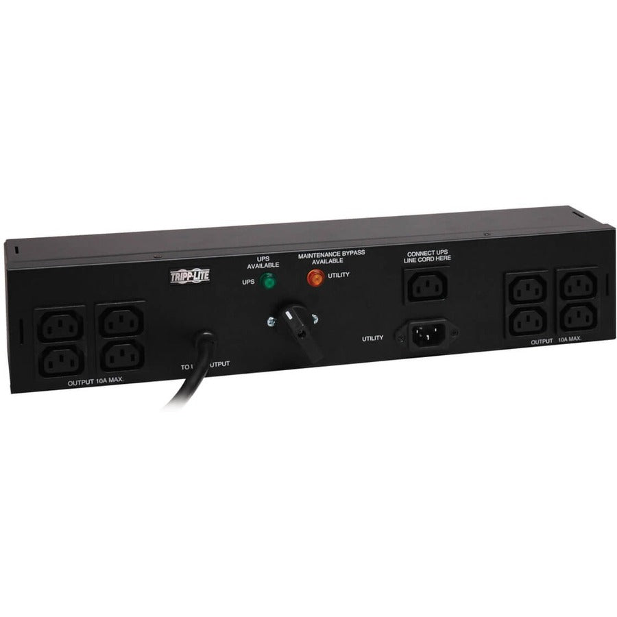 Tripp Lite PDUBHV10 PDU Dual Srce Hot Swap 200-240V 10A 8 Out PDUBHV10