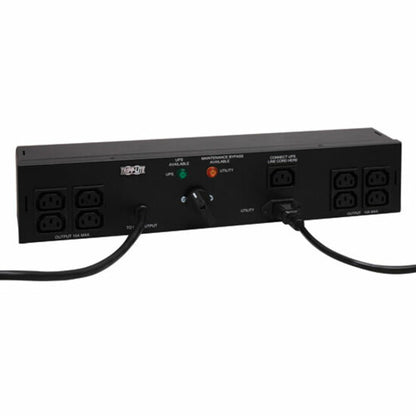 Tripp Lite PDUBHV10 PDU Dual Srce Hot Swap 200-240V 10A 8 Out PDUBHV10