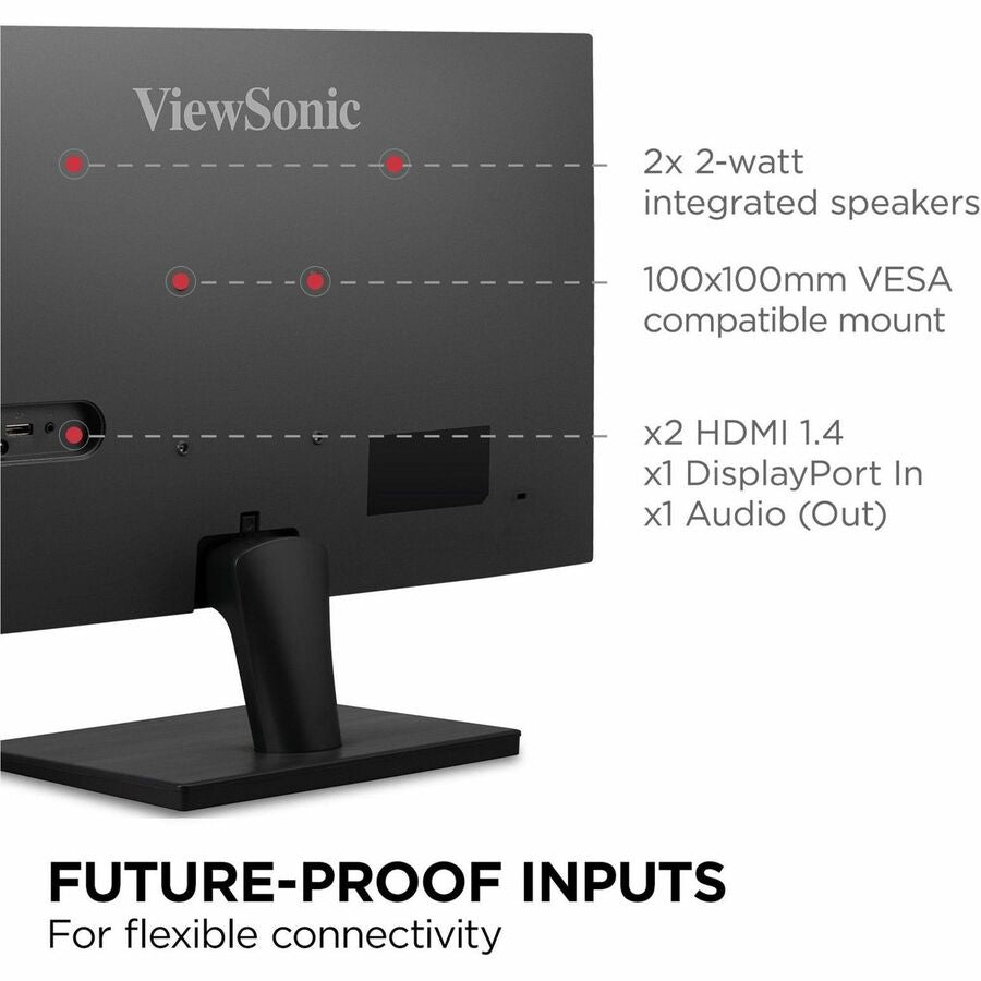 ViewSonic Value VA2715-2K-MHD 27" Class WQHD LED Monitor - 16:9 - Black VA2715-2K-MHD