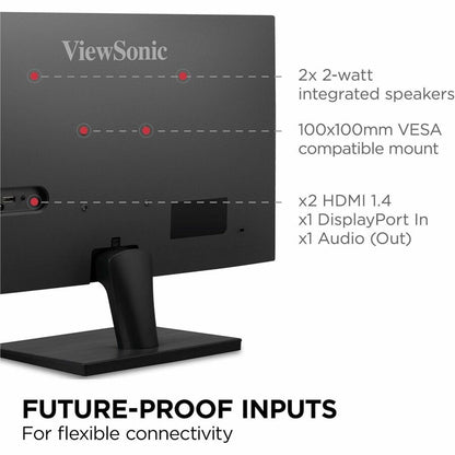 ViewSonic Value VA2715-2K-MHD 27" Class WQHD LED Monitor - 16:9 - Black VA2715-2K-MHD