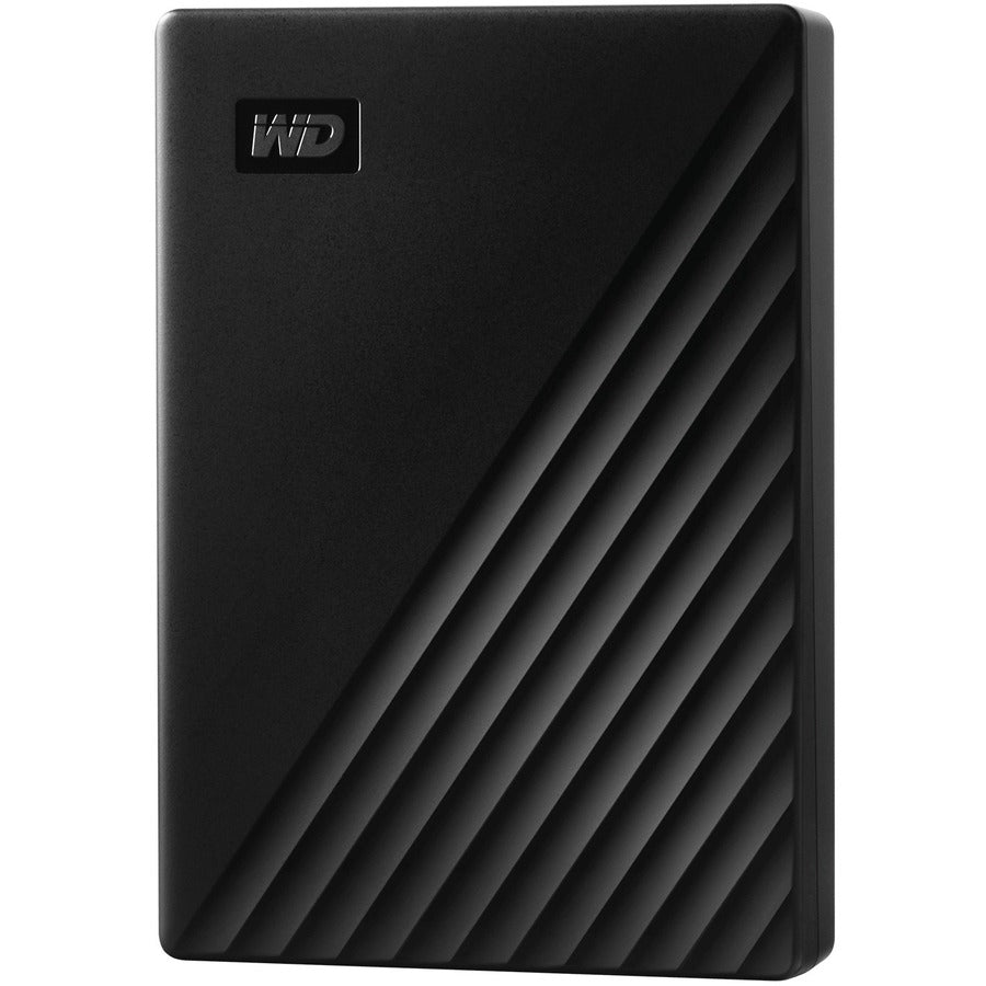 WD My Passport WDBPKJ0040BBK-WESN 4 TB Portable Hard Drive - External - Black WDBPKJ0040BBK-WESN