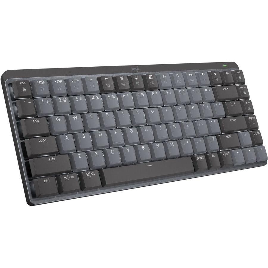 Logitech MX Mechanical Mini Minimalist Wireless Illuminated Keyboard (Clicky) (Graphite) 920-010552