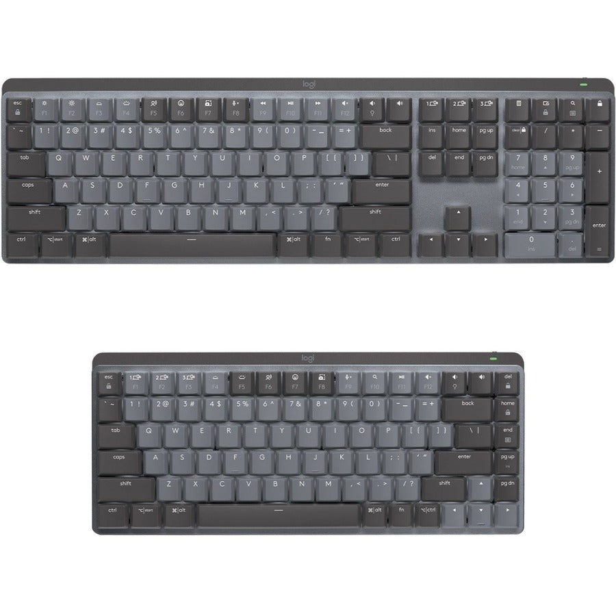 Logitech MX Mechanical Mini Minimalist Wireless Illuminated Keyboard (Clicky) (Graphite) 920-010552