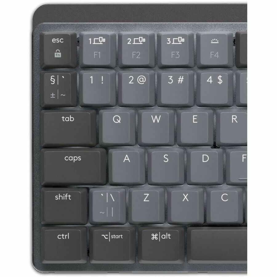 Logitech MX Mechanical Mini Minimalist Wireless Illuminated Keyboard (Clicky) (Graphite) 920-010552