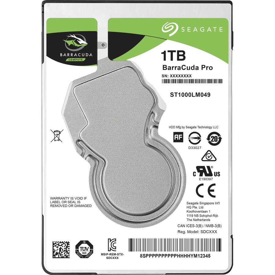 Disque dur interne Seagate Barracuda Pro ST1000LM049 1 To 2,5" - SATA ST1000LM049