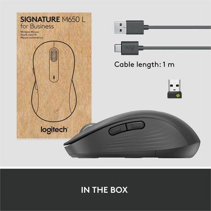 Logitech Signature M650 L for Business (Graphite) - Brown Box 910-006346