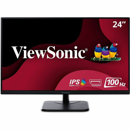 ViewSonic Value VA2456-mhd 24" Class Full HD LED Monitor - 16:9 - Black VA2456-MHD