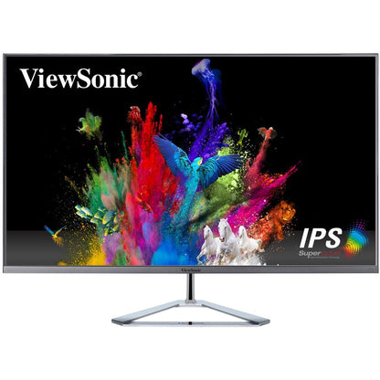 Viewsonic 32" Display, IPS Panel, 2560 x 1440 Resolution VX3276-2K-MHD