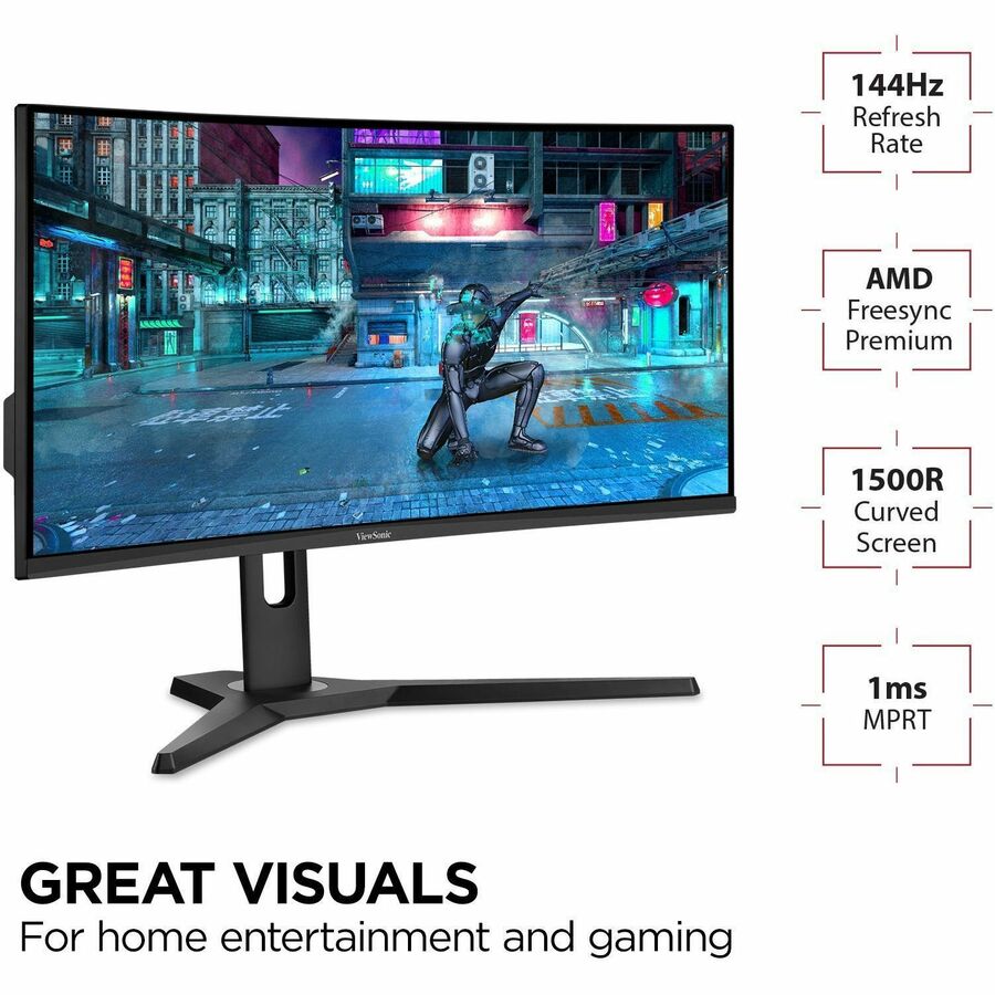 Viewsonic 34" Display, MVA Panel, 3440 x 1440 Resolution VX3418-2KPC