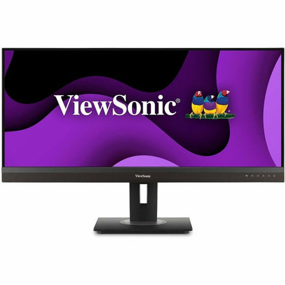 ViewSonic VG3456A 34" Class UW-QHD Curved Screen LED Monitor - 21:9 - Black VG3456A