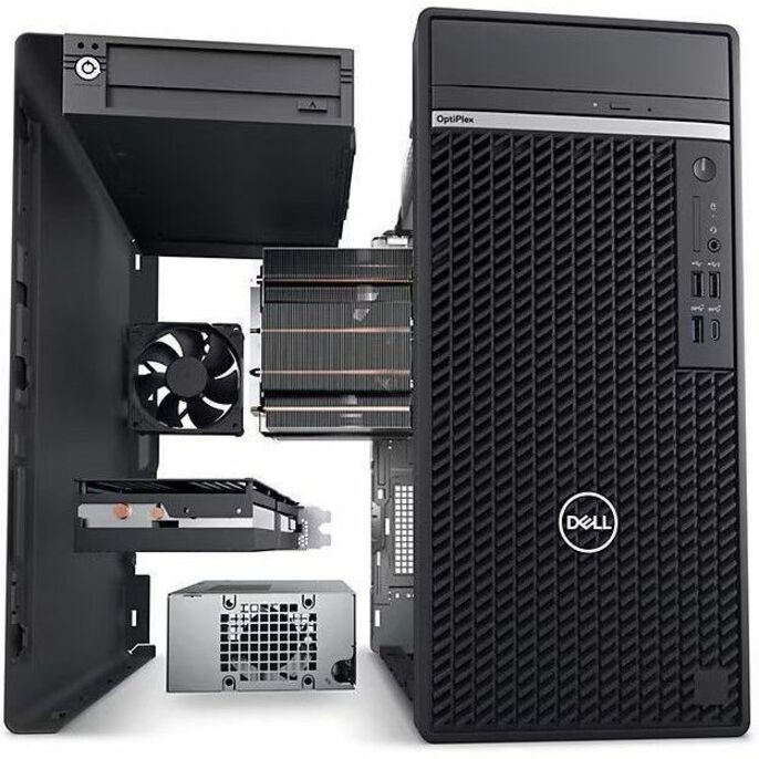 Dell OptiPlex 7000 7020 Desktop Computer - Intel Core i7 14th Gen i7-14700 - vPro Technology - 16 GB - 512 GB SSD - Tower - Black NF0Y8