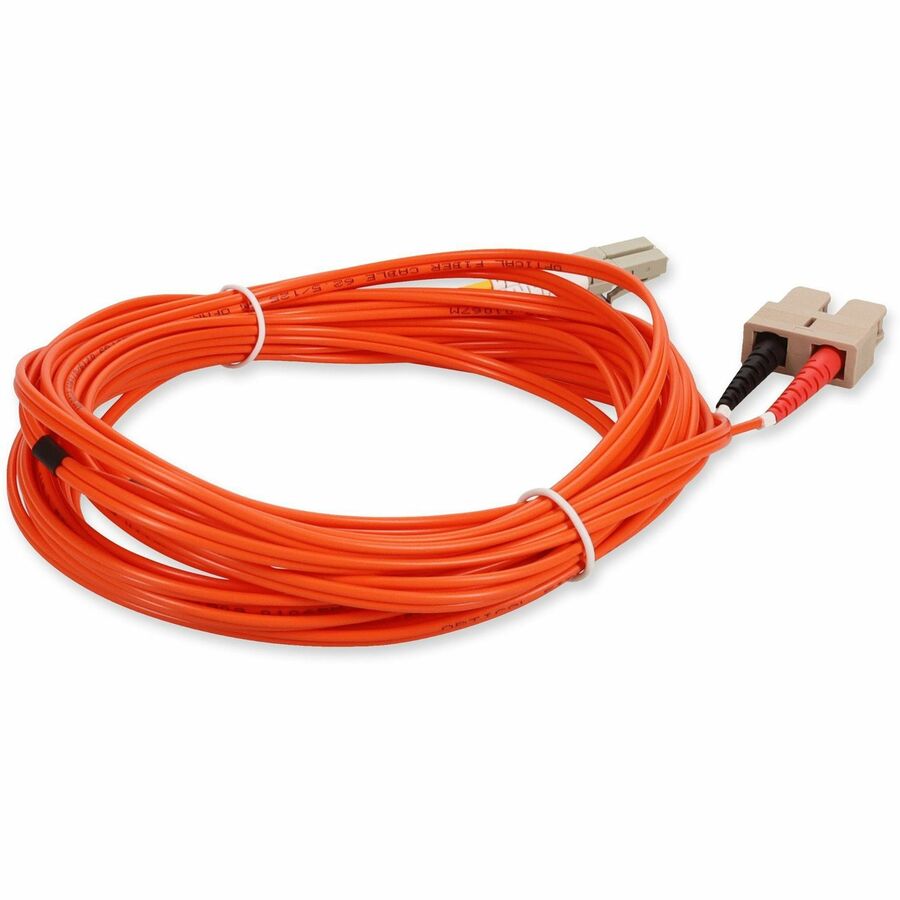 AddOn 2m Multi-Mode fiber (MMF) Duplex SC/LC OM1 Orange Patch Cable ADD-SC-LC-2M6MMF