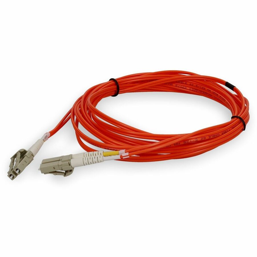 AddOn 2m Multi-Mode fiber (MMF) Duplex LC/LC OM1 Orange Patch Cable ADD-LC-LC-2M6MMF