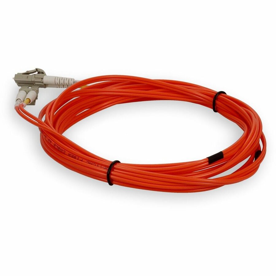 AddOn 2m Multi-Mode fiber (MMF) Duplex LC/LC OM1 Orange Patch Cable ADD-LC-LC-2M6MMF