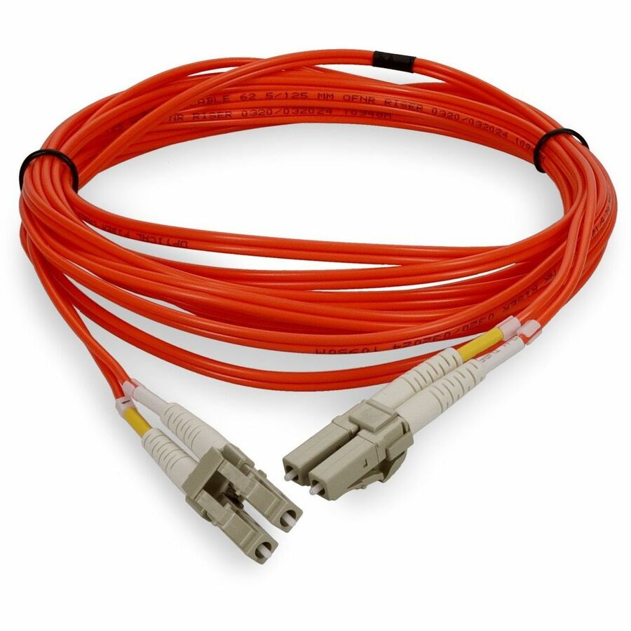 AddOn 2m Multi-Mode fiber (MMF) Duplex LC/LC OM1 Orange Patch Cable ADD-LC-LC-2M6MMF