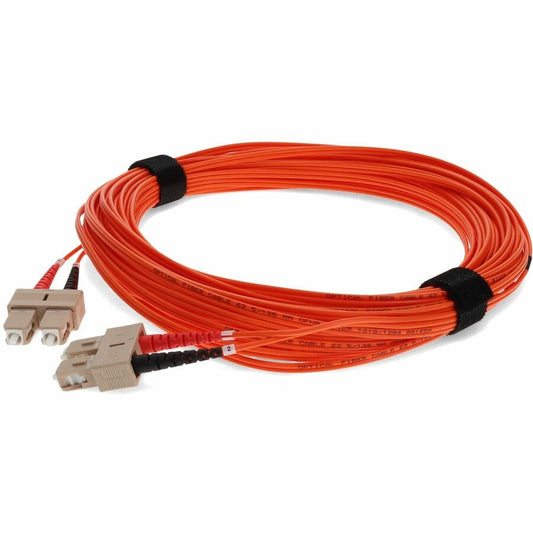 AddOn 15m Multi-Mode fiber (MMF) Duplex SC/SC OM1 Orange Patch Cable ADD-SC-SC-15M6MMF