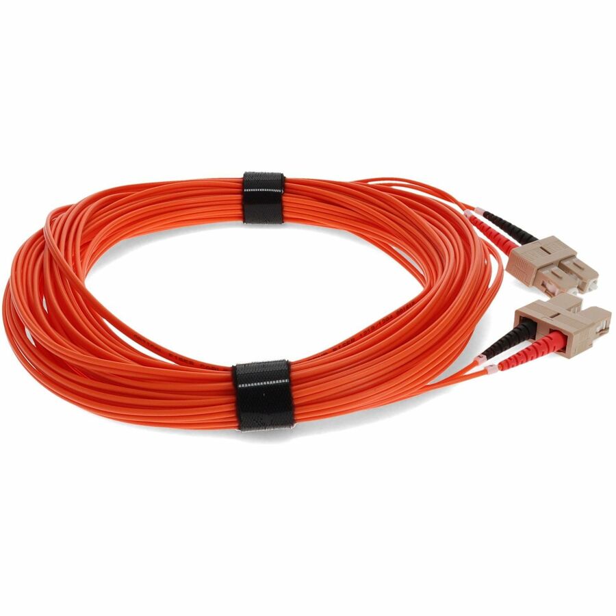 AddOn 15m Multi-Mode fiber (MMF) Duplex SC/SC OM1 Orange Patch Cable ADD-SC-SC-15M6MMF