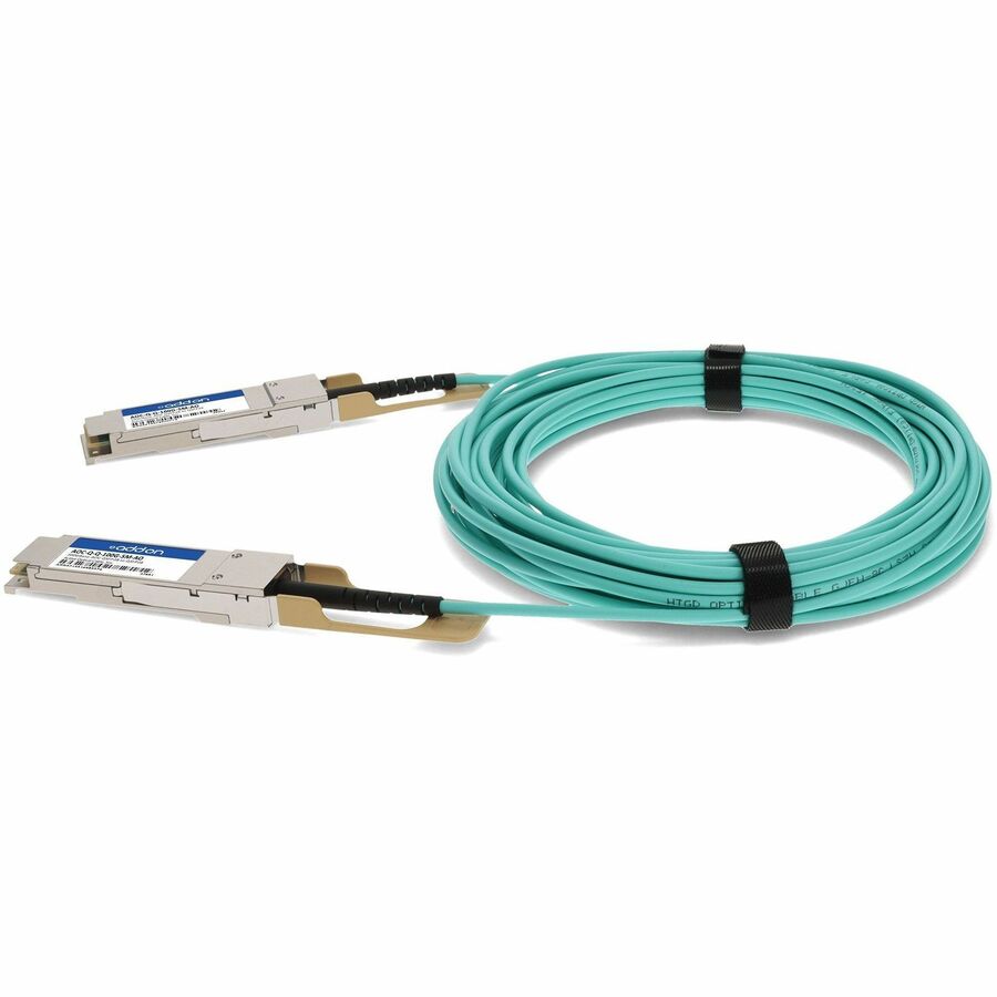 AddOn AOC-Q-Q-100G-5M-AO Fiber Optic Network Cable AOCQQ100G5MAO