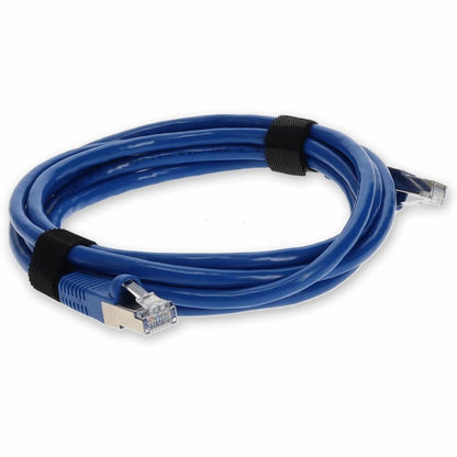 AddOn 3ft RJ-45 (Male) to RJ-45 (Male) Straight Blue Cat7 S/FTP PVC Copper Patch Cable ADD-3FCAT7-BE