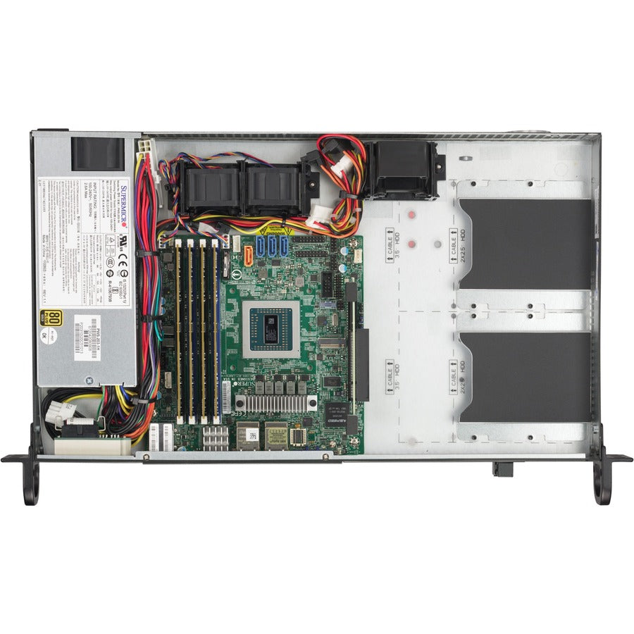 Supermicro A+ Server 5019D-FTN4 1U Rack-mountable Server - 1 x AMD EPYC 3251 - Serial ATA/600 Controller AS-5019D-FTN4