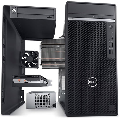 Dell OptiPlex 7000 7010 Desktop Computer - Intel Core i7 13th Gen i7-13700 - vPro Technology - 16 GB - 256 GB SSD - Tower - Black HCF16