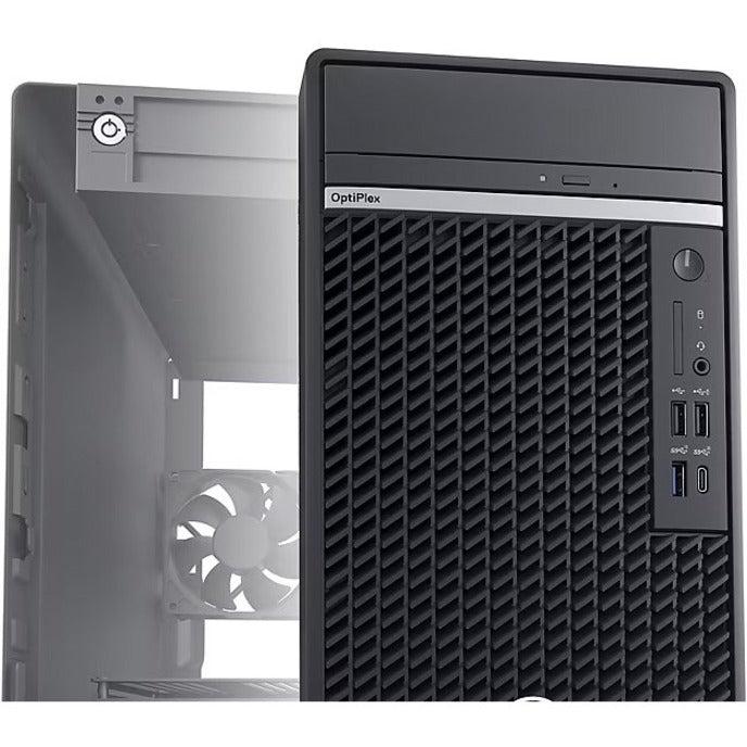 Dell OptiPlex 7000 7010 Desktop Computer - Intel Core i7 13th Gen i7-13700 - vPro Technology - 16 GB - 256 GB SSD - Tower - Black HCF16