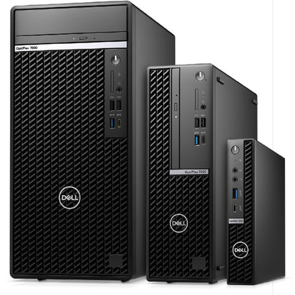 Dell OptiPlex 7000 7010 Desktop Computer - Intel Core i7 13th Gen i7-13700 - vPro Technology - 16 GB - 256 GB SSD - Tower - Black HCF16