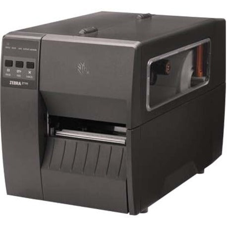 Zebra ZT111 Desktop Direct Thermal Printer - Monochrome - Label Print - Fast Ethernet - USB - USB Host - Serial - Bluetooth - US ZT11143-D01000FZ