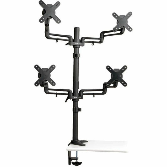 Tripp Lite by Eaton DDR1327SQFC Desk Mount for Flat Panel Display - Black Powder Coat DDR1327SQFC