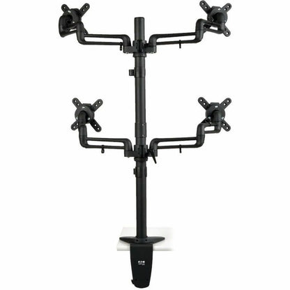 Tripp Lite by Eaton DDR1327SQFC Desk Mount for Flat Panel Display - Black Powder Coat DDR1327SQFC