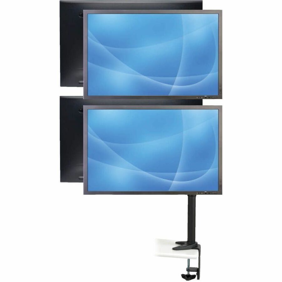 Tripp Lite by Eaton DDR1327SQFC Desk Mount for Flat Panel Display - Black Powder Coat DDR1327SQFC