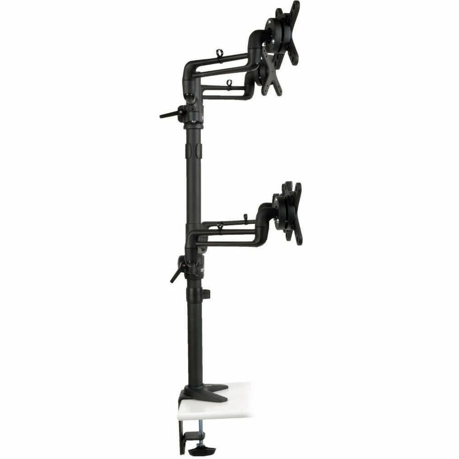 Tripp Lite by Eaton DDR1327SQFC Desk Mount for Flat Panel Display - Black Powder Coat DDR1327SQFC