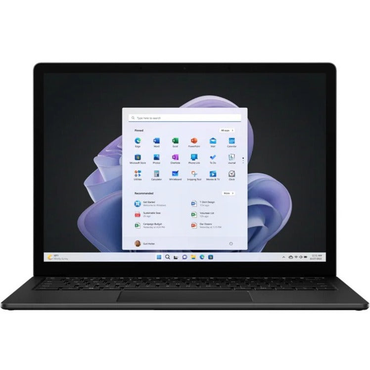 Microsoft Surface Laptop 5 15" Touchscreen Notebook - Intel Core i7 - 16 GB - 512 GB SSD - English, French Keyboard - Matt Black RIR-00025