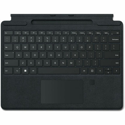 Microsoft Signature Keyboard/Cover Case Microsoft Surface Pro 8, Surface Pro 9, Surface Pro X Tablet, Stylus - Black 8XF-00002