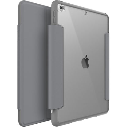 OtterBox Symmetry Series 360 Carrying Case (Folio) for 10.2" Apple iPad (9th Generation), iPad (8th Generation), iPad (7th Generation) Tablet - After Dark (Gray/Clear) 77-62049