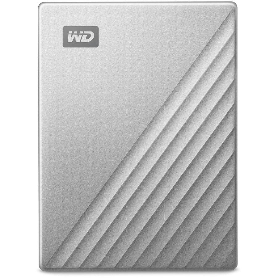 WD My Passport Ultra WDBC3C0010BSL 1 TB Portable Hard Drive - External - Silver WDBC3C0010BSL-WESN