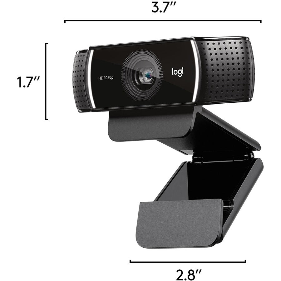 Logitech C922 Webcam - 2 Megapixel - 60 fps - USB 2.0 960-001087