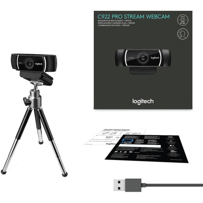 Logitech C922 Webcam - 2 Megapixel - 60 fps - USB 2.0 960-001087