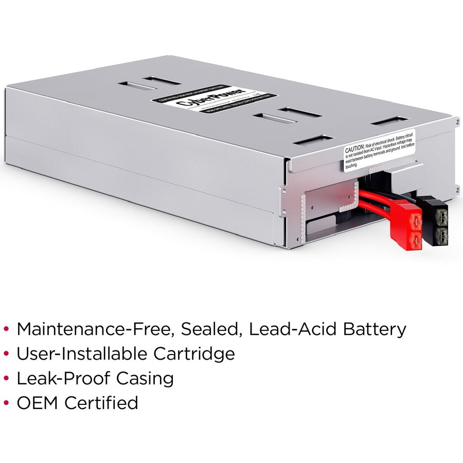 CyberPower RB1290X4 UPS Replacement Battery Cartridge RB1290X4