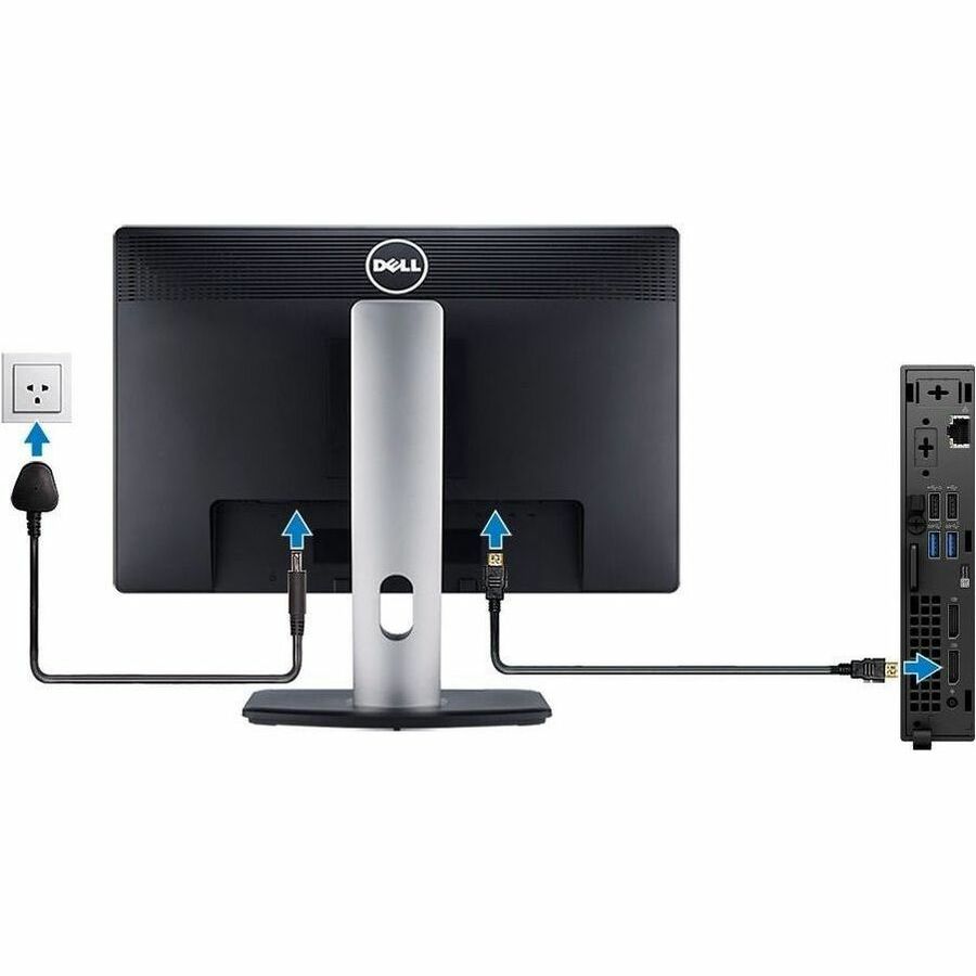 Dell OptiPlex 3000 Thin Client - Intel Pentium Silver N6005 Quad-core (4 Core) 2 GHz - Black C7R0R