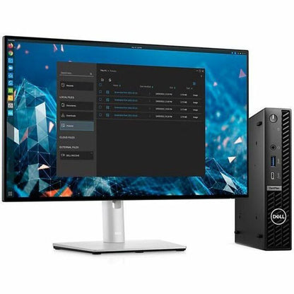 Dell OptiPlex 7000 7020 Plus Desktop Computer - Intel Core i7 14th Gen i7-14700T - vPro Technology - 16 GB - 512 GB SSD - Micro PC - Black DN5R3